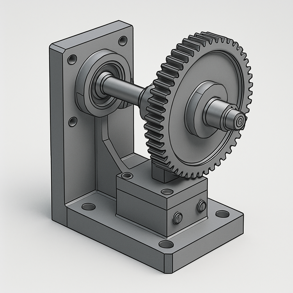 CAD modeling  mechanical design SolidWorksNo text-1